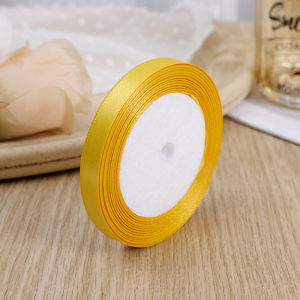 22meters/Roll 1cm Satin Ribbons DIY Handmade Crafts Christmas Wedding Birthday Party Gift Wrapping Ribbon White Black Pink Blue