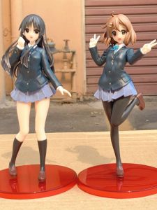 Light Music Club Anime Figure K-On! Mio Akiyama Ryoko Yamazaki Handmade Doll Desktop Decoration Student Gift Collectible Item