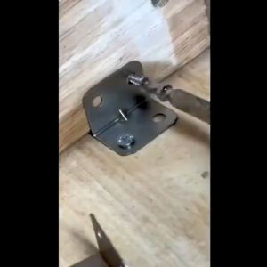 BuildCore Corner Brackets 90 Degree Right Angle / L Shaped Stainless Steel Bracket Wood Furniture Cabinet Conn