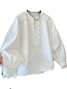 AIYITI | New Fashionable Lace Long Sleeve Autumn Womens Shirt