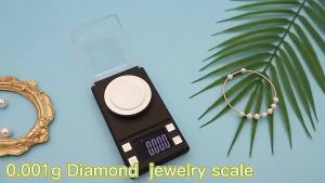 100g/50g/20g/10g Mini Digital Scale High Accuracy 0.001 Pocket Scale Jewelry Gold Gram Balance Weight for Medicinal Herbs Lab