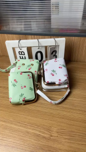 Detachable dual-purpose wallet for women exquisite high-end multi-card slot large-capacity card bag coin purse for women