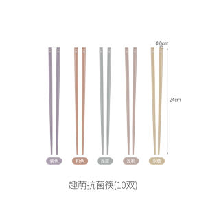 Antibacterial Alloy Chopsticks Food Grade Anti Mold Non Slip High End Home Use Disposable Single Use for Restaurant And Cafe