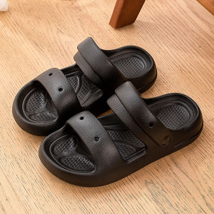 TZLDN | 2 Ways Wear Slipper Flip Flop Non-slip Thick Bottom EVA