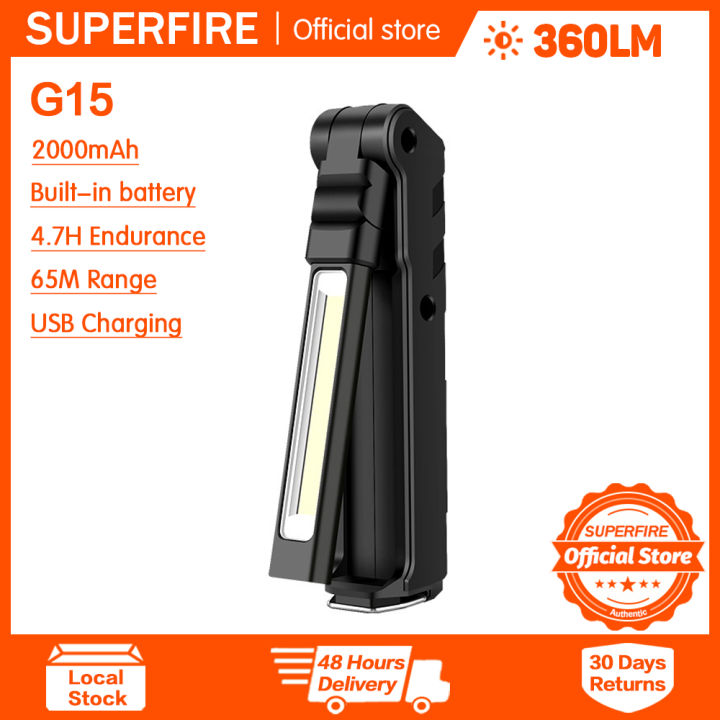 Superfire Đèn Pin G15/G15-S Xách Tay Ánh Sáng 360Lumens/380Lumens Đèn ...