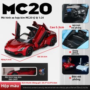 HUIYAO | Mô Hình Xe Đua Siêu Xe MC20 Có Thể Chuyển Đổi Thu Nhỏ
