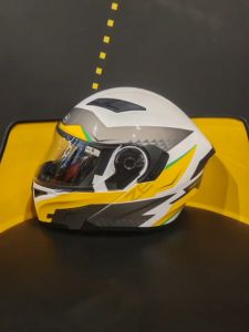 [ NEW STOCK ] Grayfosh Flip up Helmet 3837 G-Mod GMOD Kraze Full Face Helmet