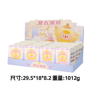 Authentic Retro Party Blind Box Cute Tablets Hand Office Artsy Trendy Play Desktop Creativity Doll Ornaments Birthday Gift