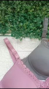 BH BRA Wanita Dewasa / Bra Renda Import / Bra Tanpa Kawat / Bra Cup B Standar / Size 34-40 / Kait 2 / Realpicture