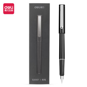 Deli S160ef Kinh Doanh Bút Hộp Quà Tặng Dụng Cụ Viết Đúng Cầm Thực Hành Nam Nữ Đa Năng Chữ Ký Màu Đen Mực Xanh Xoay Hấp Thụ Mực