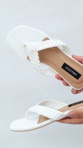 Amazeus SENJA Sandal Teplek Wanita Sendal Jepit Kepang
