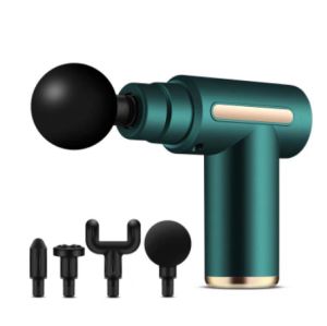 คุณค่าแถมหัวนวด 4 อัน ใช้เครื่องนวดกล้ามเนื้อ เสริมสร้างความสวยงาม นวดไฟฟ้า ปืนนวดสำหรับกล้ามเนื้อ และการแตะต้อง ราคาถือ