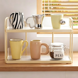 Multi-Cup Organizer Acrylic Cup Shelf