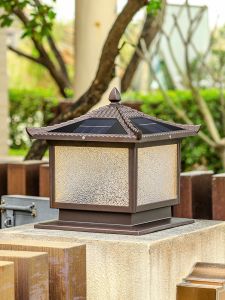 MARTINI | Solar Waterproof Outdoor Pillar Light