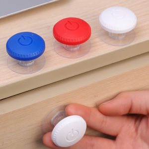 1/3Pcs Toilet Press Button Self-Adhesive Bathroom Toilet Water Tank Press Buttons Reusable Tank Button Aid Push Cabinet Knobs Handle