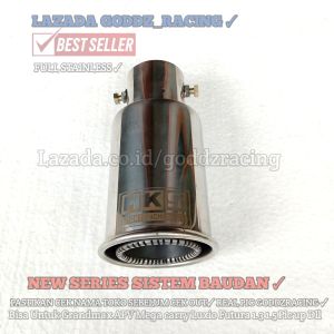 Knalpot Mobil Sos Sous Suos Hks Type 01 Single Untuk Bensin Dan Solar