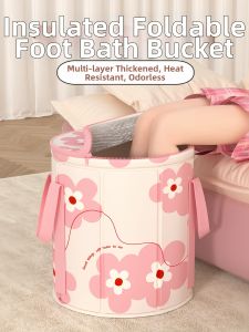 COLORFUL SUMMER DRESS | Heating Insulated Foldable Foot Bath Tub