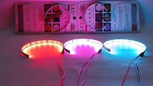 Lampu LED Devil Eye Demon Eyes DE 360 Derajat Projector HID Biled