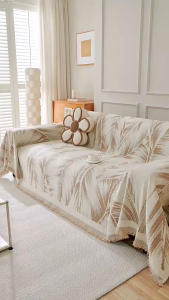 1/2/3/4 Seater Modern Sle Sofa Cover Universal All-Inclusive Four Seasons Scratch Proof Barest Protection Cloth Quilted Sofa eet