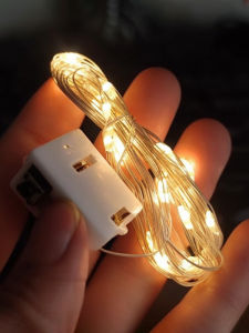 BEAUTY IN THE LIGHT | Battery Operated Copper Wire LED Flash Lights