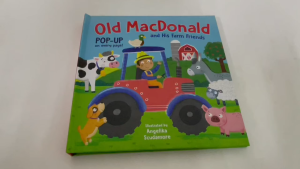 Old MacDonald & Farm Animals Story Book With Pop Up Page for Kids To Know More About Farm Animals