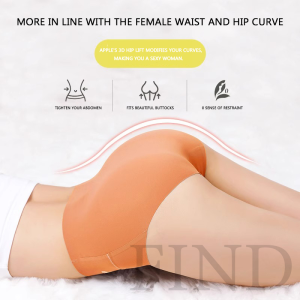 FIND High Waist Seamless Panties Womens Shapewear Panty Shaping Slim Antibacterial hip Underwear M-XL