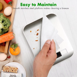 5kg/10kg Multifunction Electric Digital Kitchen Food Scale LCD Display High Precise Waterproff Measuring Scale Stainless Steel