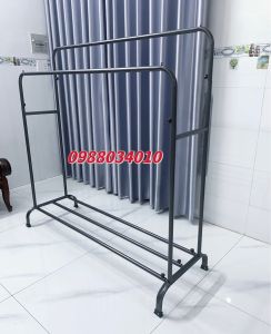 SÀO PHƠI ĐỒ 2 TẦNG CAO CẤP SẮT DÀY SIÊU BỀN CHỊU LỰC TỐT