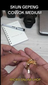 PAKET 100 PCS Skun Gepeng Cowok Male Medium / Skun Kabel / Skun Motor Terminal Kabel Motor Otomotif Elektrik