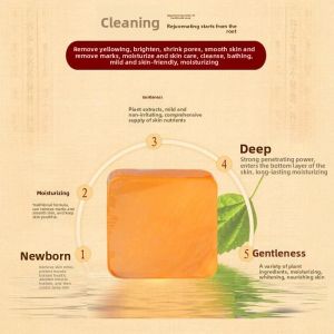 MONLEYTA | Natural Frankincense Essential Oil Handmade Soap Facial Wash Bathing Soap Oil Control Moisturizing Skin Care Gift