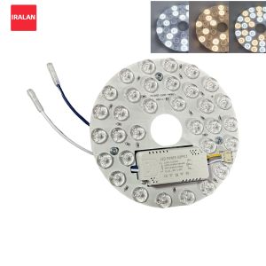 Modern Panel Lights Three-color Light Simple Installation Magnetic Adsorption Led Ceiling Lamp and Fan Lamp Intelligent LED