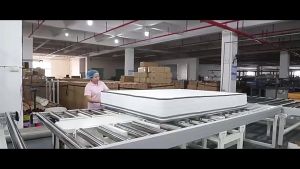 7.8 Inch foam Spring mattress Compression matress Queen warranty 10 years