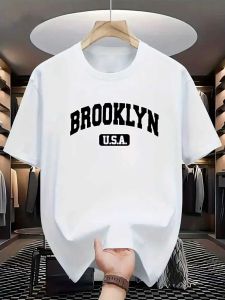 Summer Mens Kids T-shirt Top Casual Loose Plus Size Quick Drying Sports T-shirt Pattern Printed Round Neck Short Sleeved Shirt