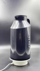 Ấm Đun Nước Điện 12V/24V Cho Ô Tô Màn Hình Kỹ Thuật Số Dung Tích 1200ML/1500ML Chất Liệu Thép Không Gỉ Dùng Cho Xe Du Lịch Cốc Giữ Nhiệt