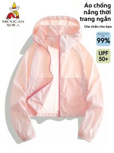 Mexican | Áo Khoác Hooded Chống UV Thoáng Khí