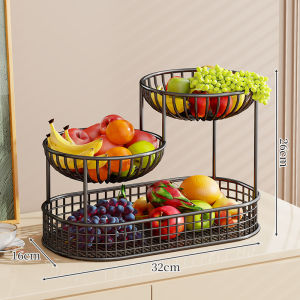 MUGG | Luxury Multilevel Fruit Basket for Snacks