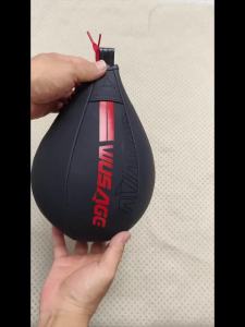 High Quality Pear Fight Boxing Training Punching Bag Fitness Muay Thai Reaction Speed Ball Pear Inflatable Boxing Bag Equipment