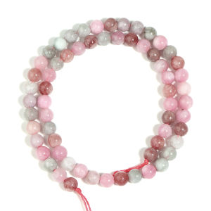 Natural Colorful Jades Stone Beads Round Loose Spacer Gem Bead For Jewelry Making DIY Bracelet Necklace Handmade Beading6/8/10mm