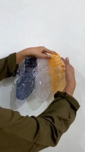 OKAIDO Sepatu Sandal Selop Jelly Transparan Gaya Korea Karet PVC Shoes Sendal Anti Air dan Anti Licin