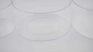 Fillable Acrylic Cake Stand Clear Tier Display Holder Heavy Duty Cylinder Wedding Cake Separator for Party Dessert Table Decor