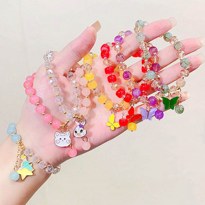 Korean on sale bead bracelet