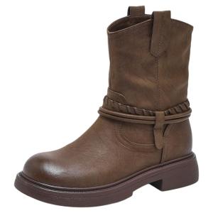 Josiny | Brown Warm Winter Boots