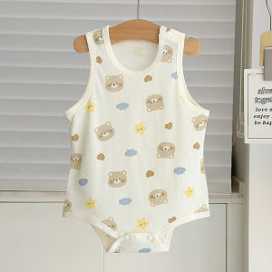 cat and fish | Slim Cotton Strap Bodysuit Summer Wear