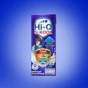 นมกล่อง ยกลัง นมยูเอชที นมวัยประถม นมไฮคิวเอสกูล รสจืด 180 มล (36 กล่อง) นม UHT HiQ SKOOL UHT