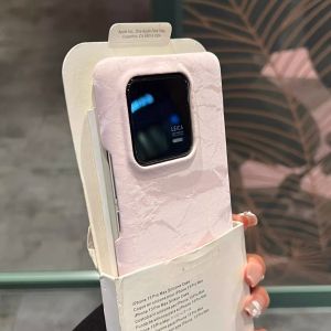 Luxurious Velvet Phone Case for Xiaomi 13 pro Half Cover Protective Shockproof Vintage Style Womens Model Compatible 15 14 pro Ultra