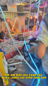 JUKE Lampu LED Strip SMD 2835 LED IP65 220V Meteran 10M / 15M / 20M / 25M / 30M  Lampu Hias Outdoor Indoor Tinggal Colok