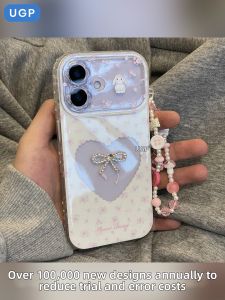 UGP | Cute Ditsy Floral with 3D Bow Luxury iPhone Case