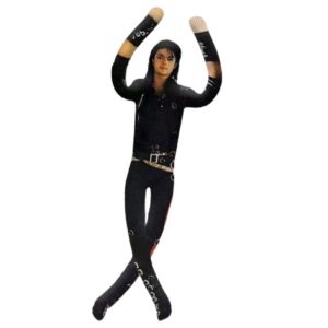 Bandai | New Michael Jackson CosplayToy Figure Prop Doll Plush Stuffed Figure Dolls Room Decoration Abstract Joint Mobility Props Gift
