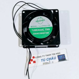 Quạt 8Cm / Dày 2.6Cm - Điện áp AC: 220V (16W)