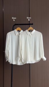 YEPPUOUTFIT - Myra Shirt | Basic Kemeja Formal Semi Formal Bahan Soft Cotton Super Adem Flowly